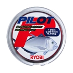 Ryobi Pilot Fluorocoated Πετονιά Ψαρέματος 100m 0.286mm