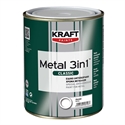 Kraft Metal 3in1 Classic Αντισκωριακό Χρώµα Μετάλλων Μαύρο 750ml