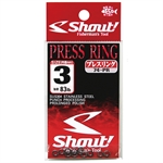Shout Press Rings 74-PR Κρικάκια Solid Rings #4 10τμχ